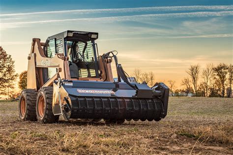 topsoil skid loader attachment